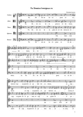 Tu Domine benignus es