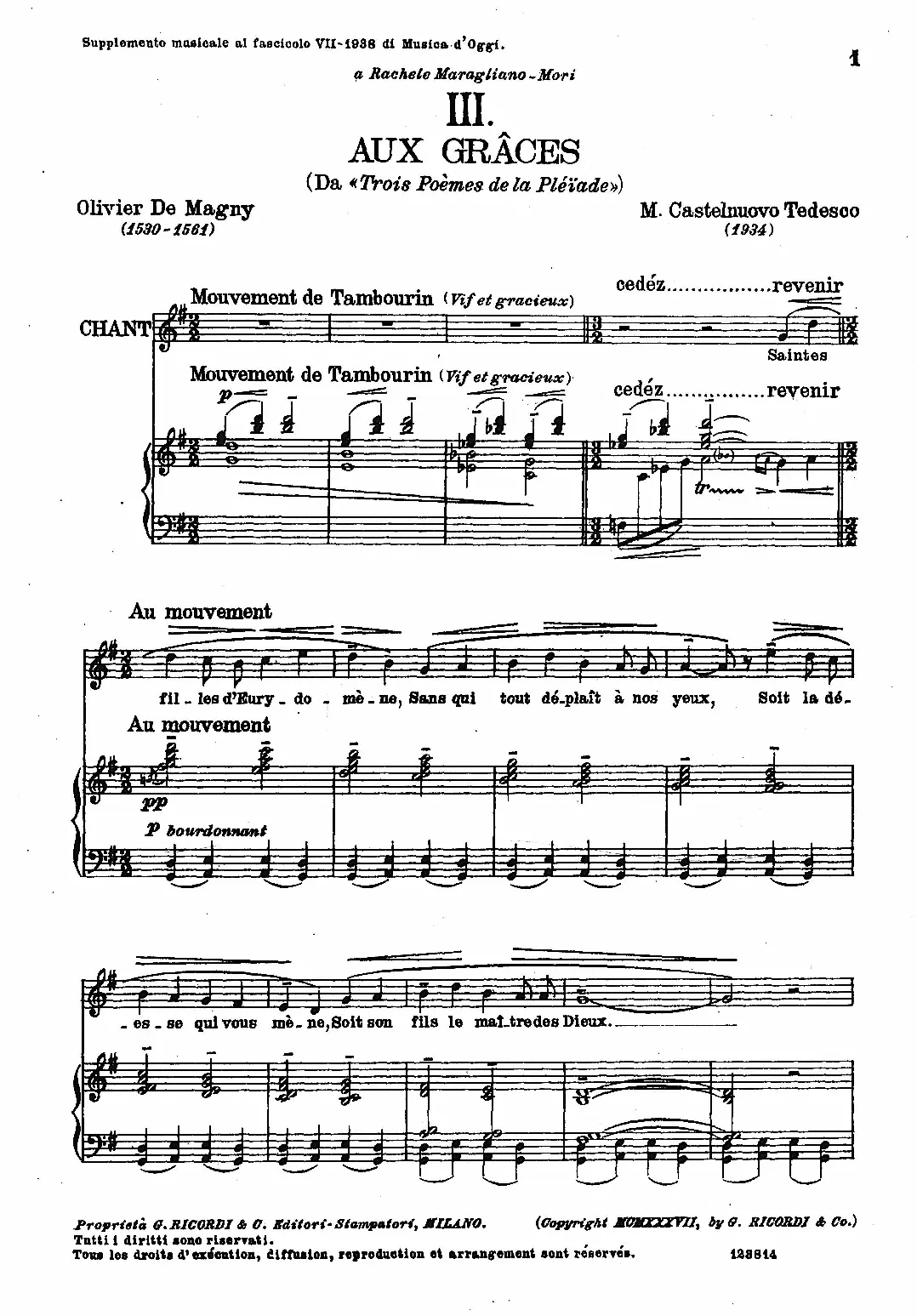 3 Poèmes de la Pléïade - Page 1