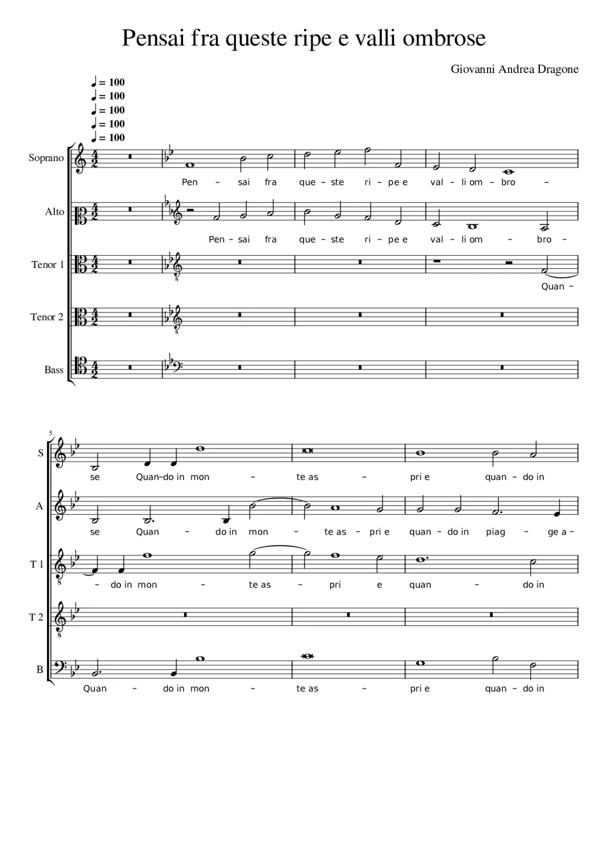 Pensai fra queste ripe - Page 1