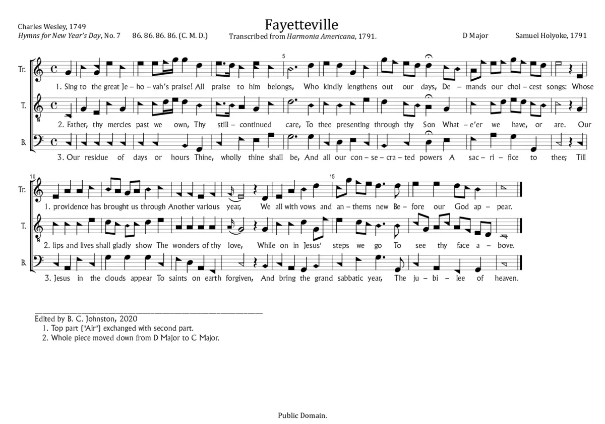 Fayetteville - Page 1