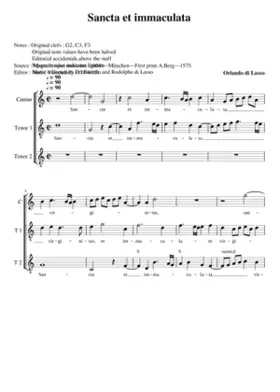 Sancta et immaculata