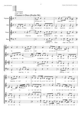 Psalm 96 - Chantez a Dieu