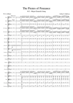 Pirates of Penzance - 13 (Major General's Song)