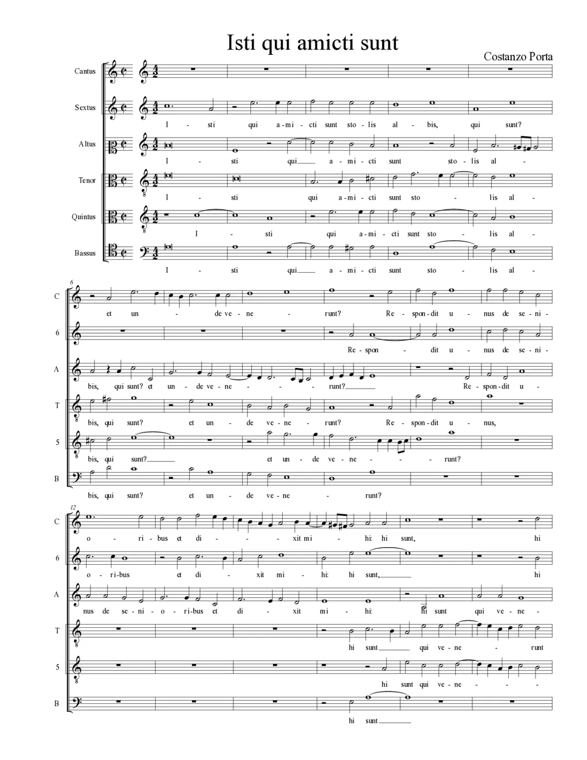 Isti qui amicti sunt - Page 1