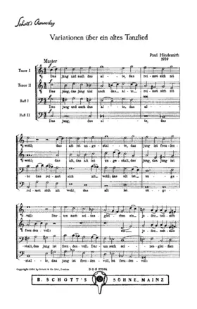 Variationen über ein altes Tanzlied