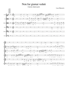 Non fur giamai veduti