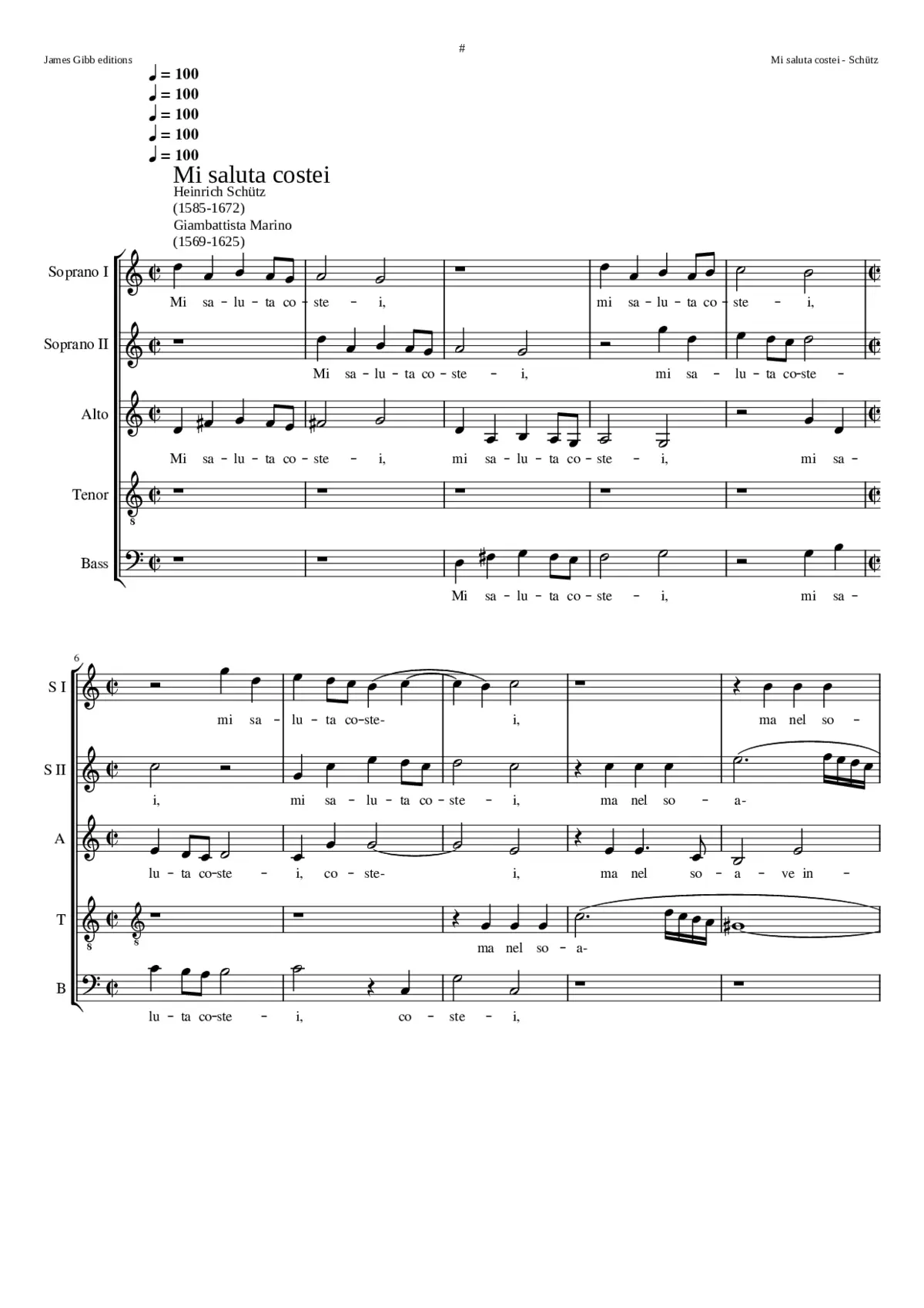 Mi saluta costei SWV 12 - Page 1