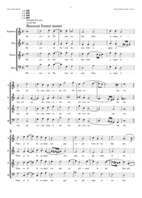 Recessit pastor noster