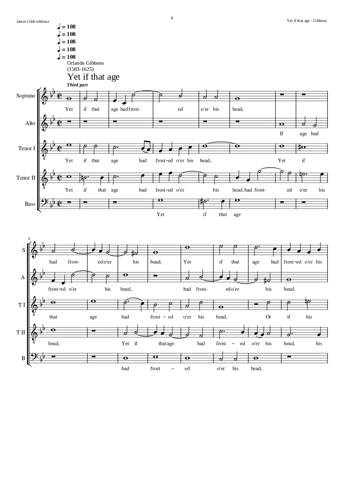 Yet if that age - Page 1