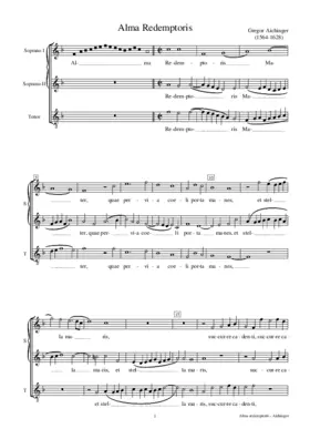 Alma Redemptoris mater a 3