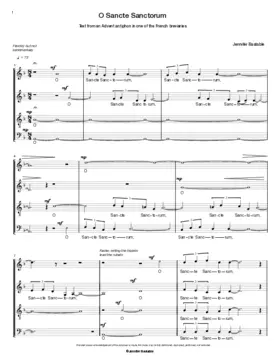 O Sancte Sanctorum