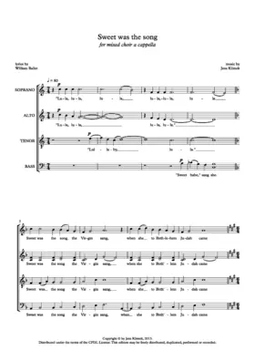Sweet was the song