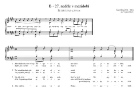 B - 27. neděle v mezidobí