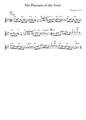 The Pleasures of the Town