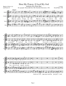 Hear our prayer, O Lord our God