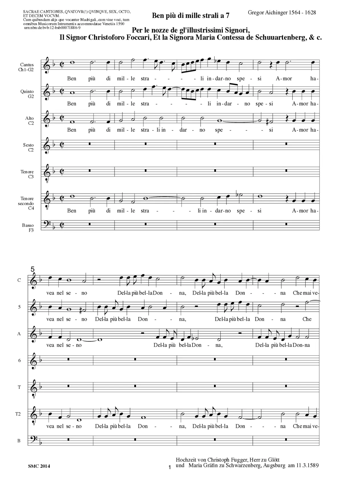 Ben più di mille strali a 7 - Page 1