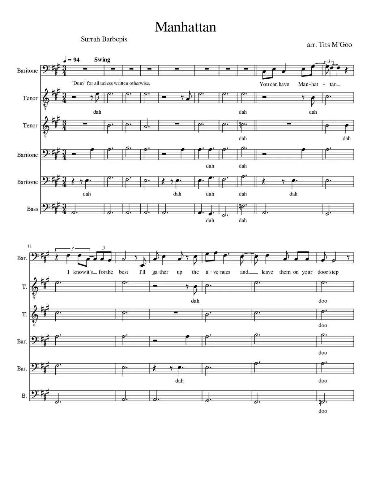 manhattan - Page 1