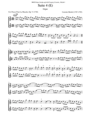 Suite 4 (E) (Gigue)