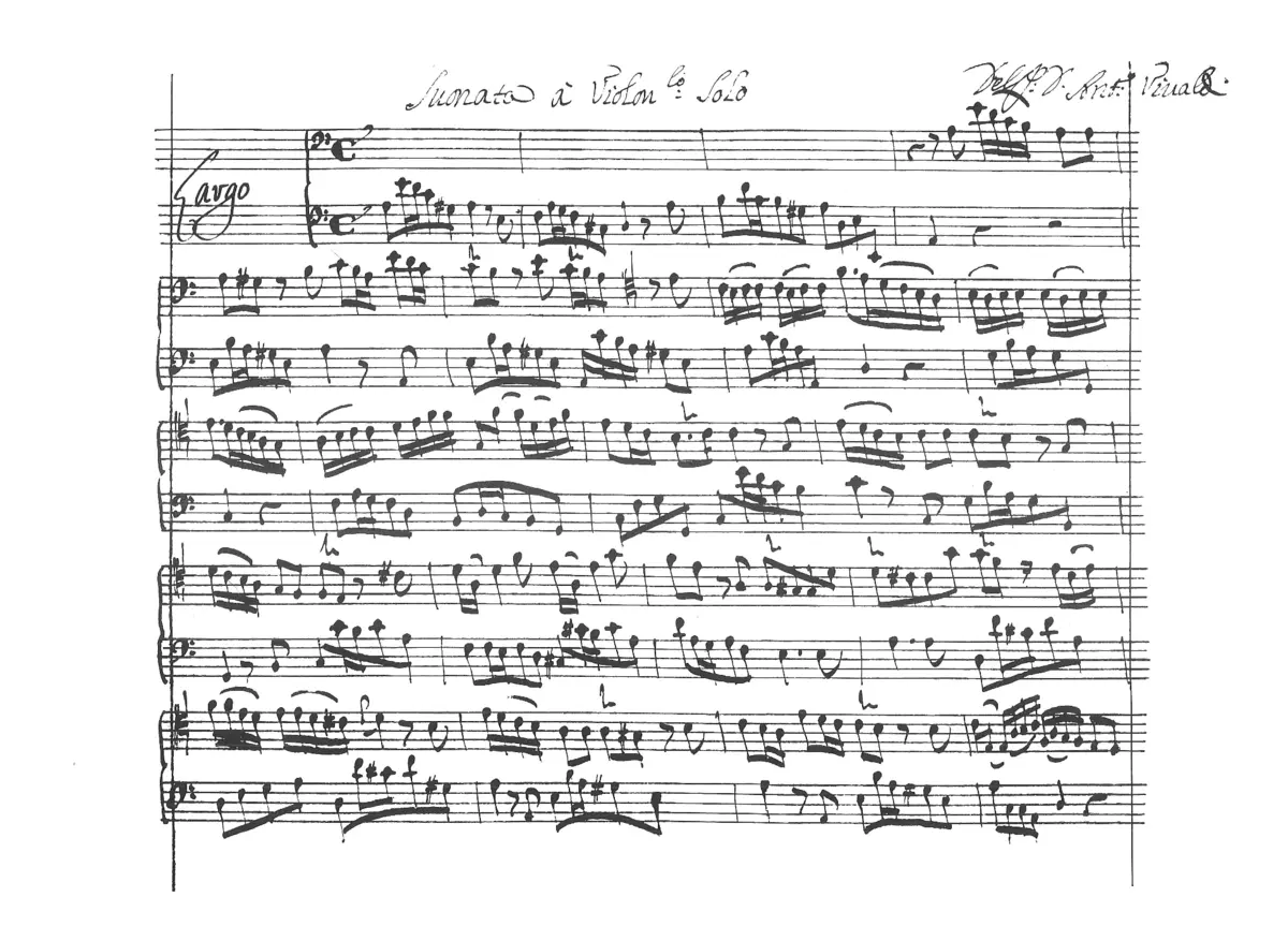 Cello Sonata in A minor - Page 1