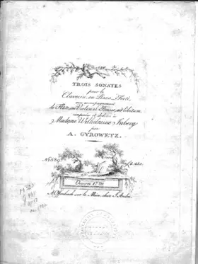 3 Sonatas for Harpsichord, Flute and Bass, Op.17a