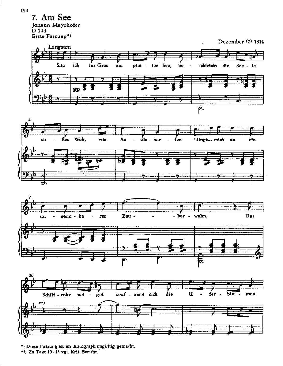 Am See - Page 1