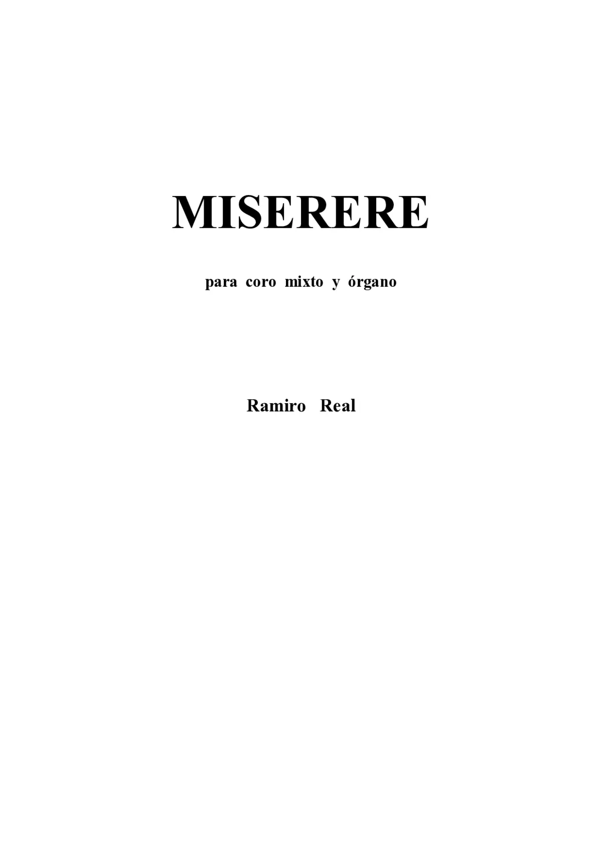 Miserere - Page 1