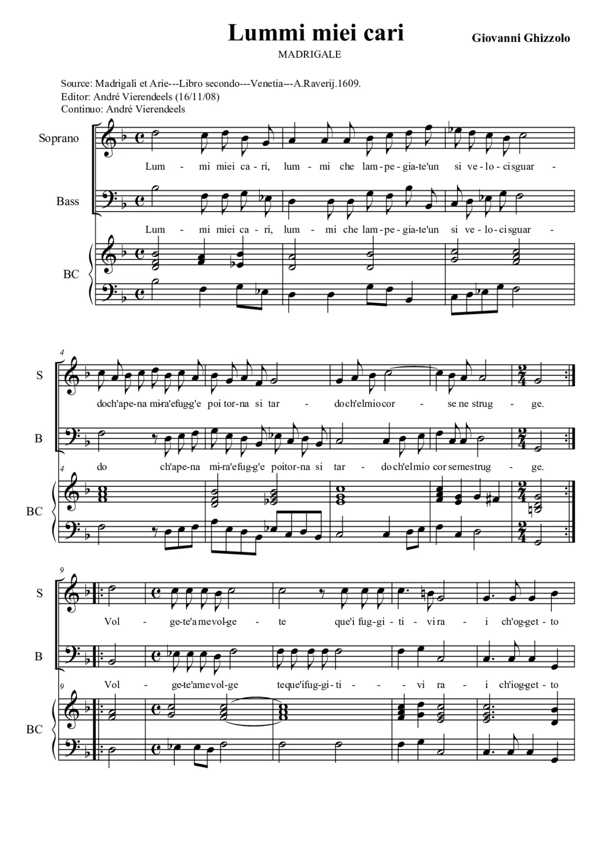 Lummi miei cari - Page 1