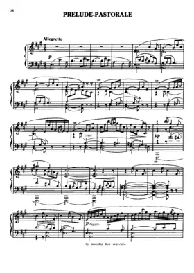 Prelude-Pastorale