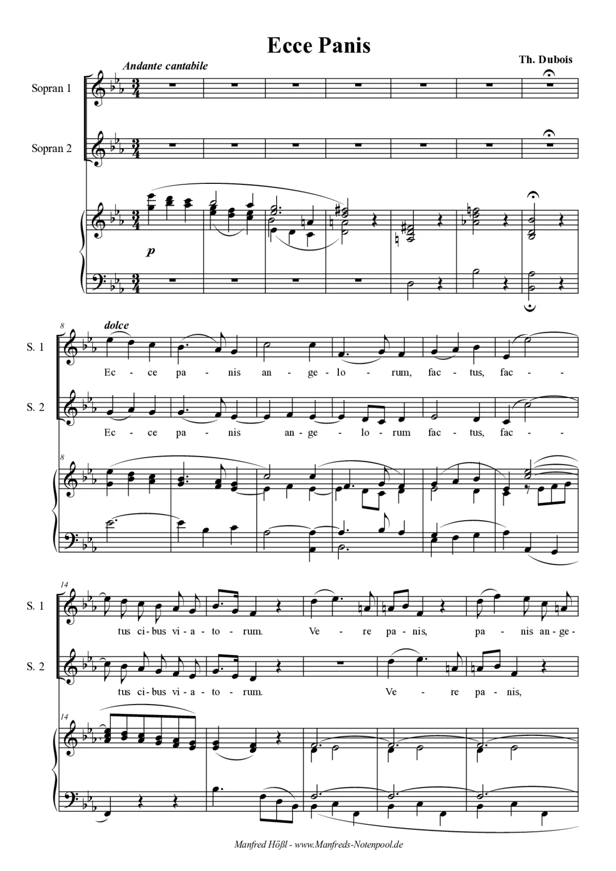 Ecce panis - Page 1