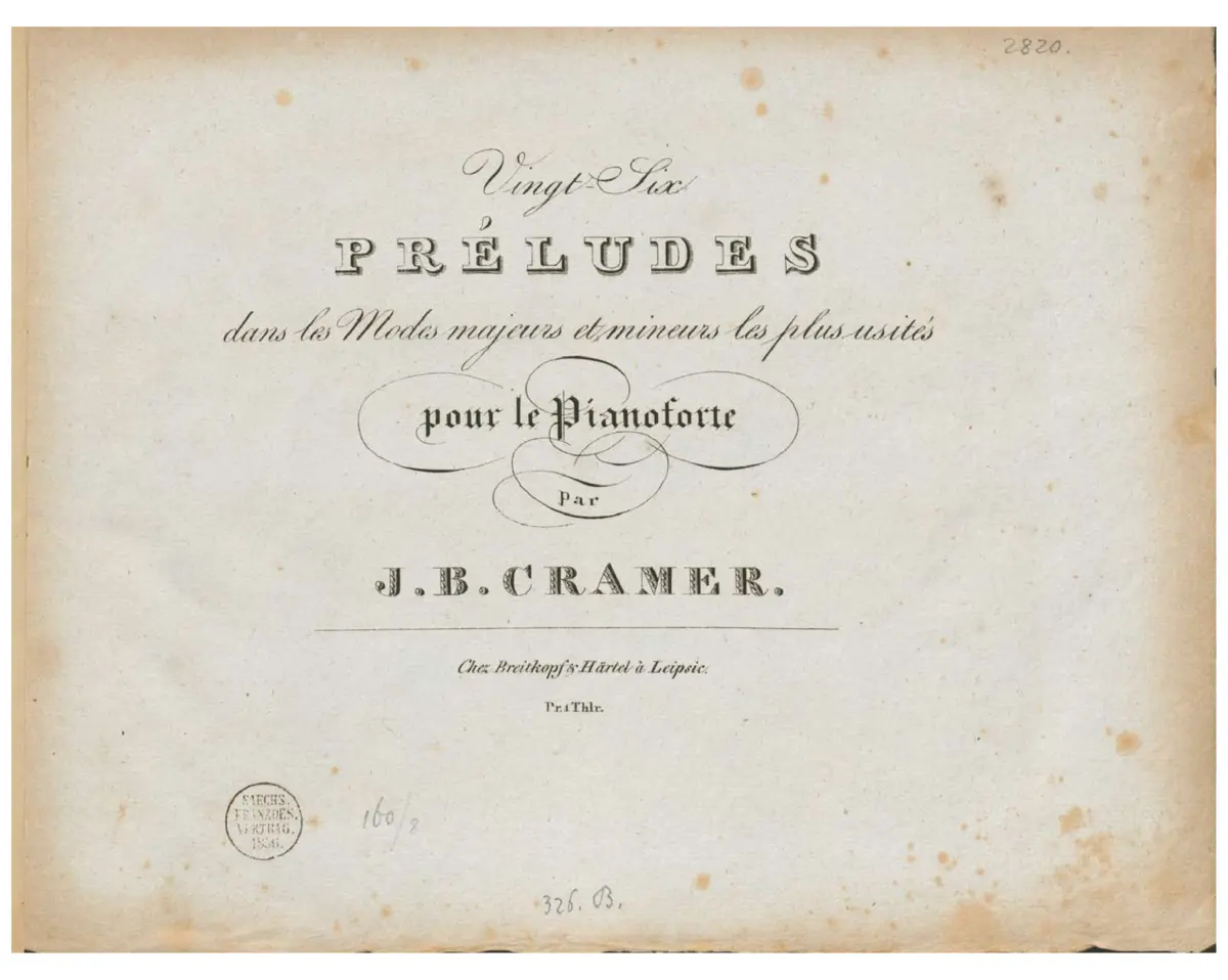 26 Préludes - Page 1