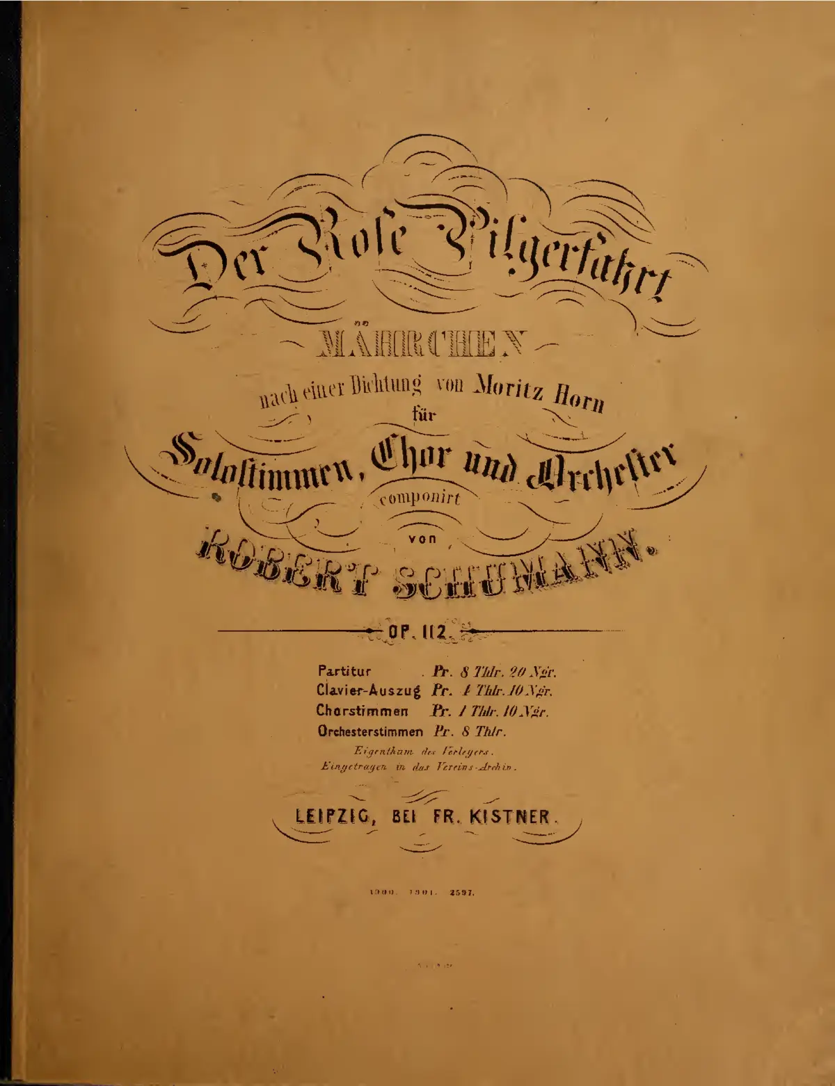 Der Rose Pilgerfahrt - Page 1