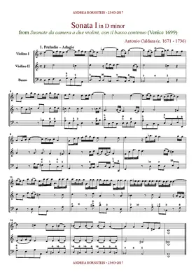 Trio Sonata in D minor