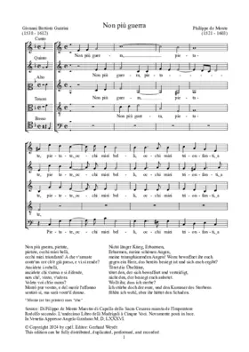 Non più guerra, pietate