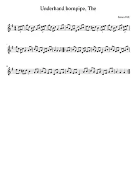 The Underhand hornpipe