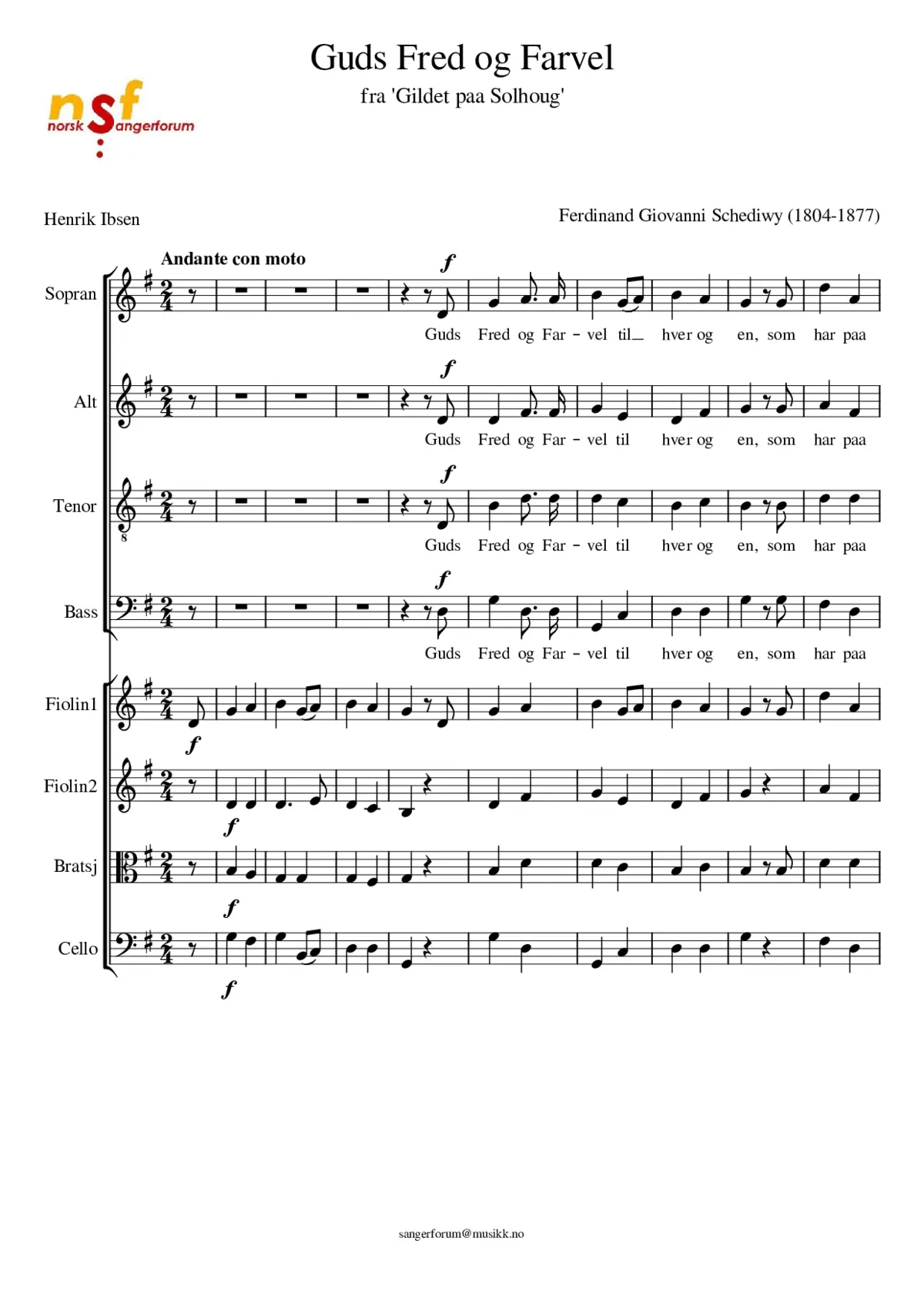 Gildet paa Solhoug - Page 1