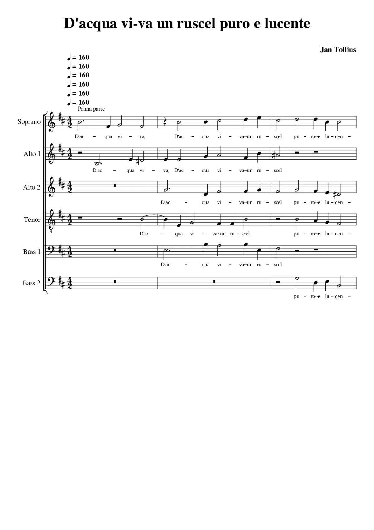 D'acqua viva - Page 1