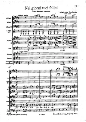 Ne' griorni tuoi felici