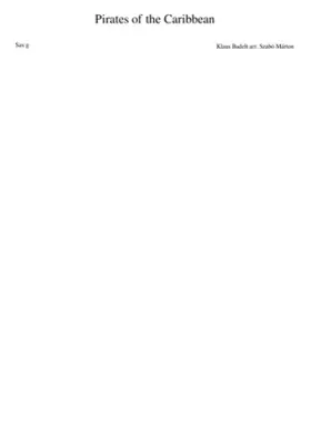 pirates of the caribbean - main theme