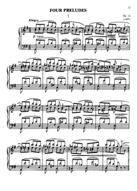 4 Preludes