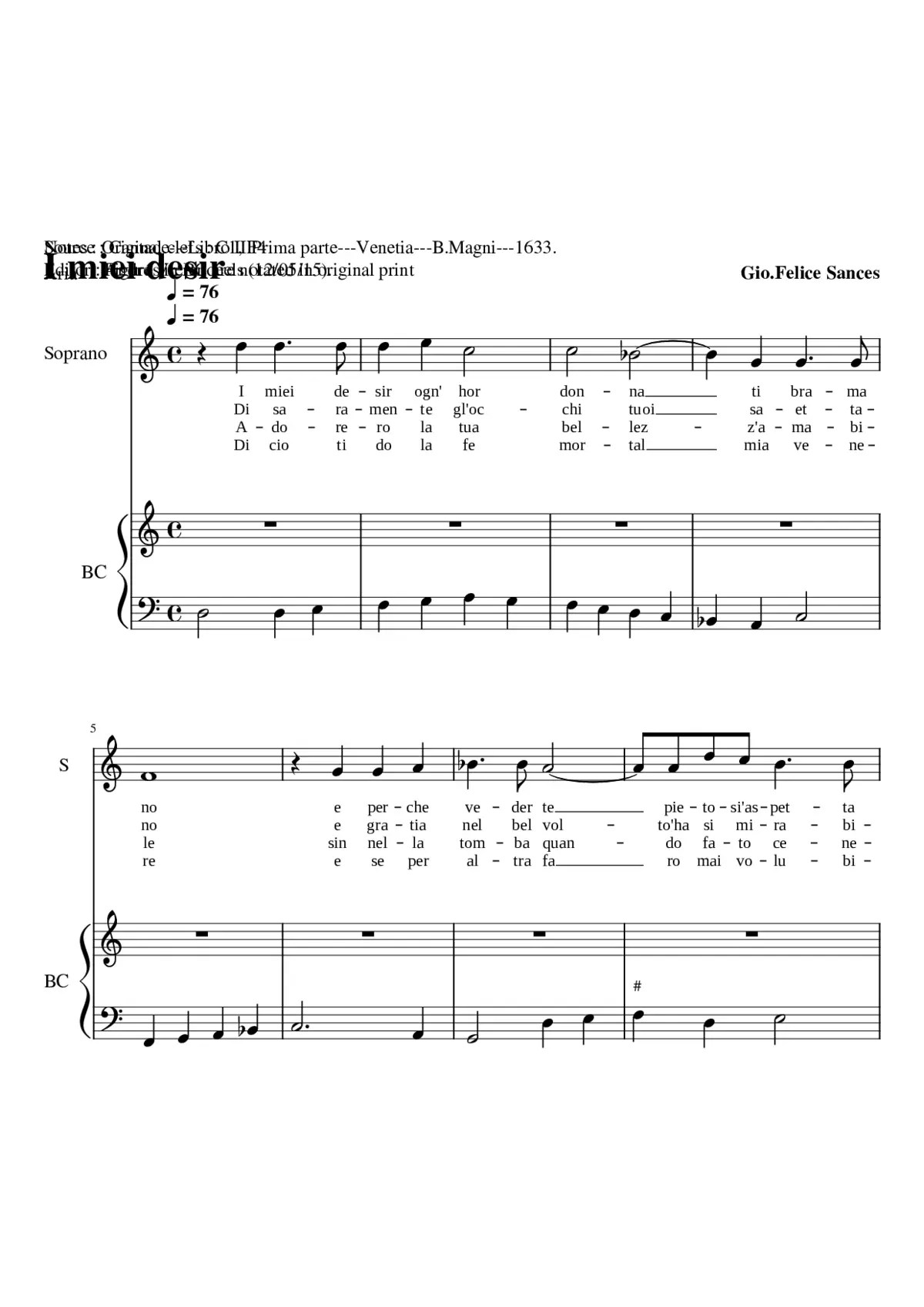 I miei desir - Page 1