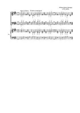 Double chant in E major X