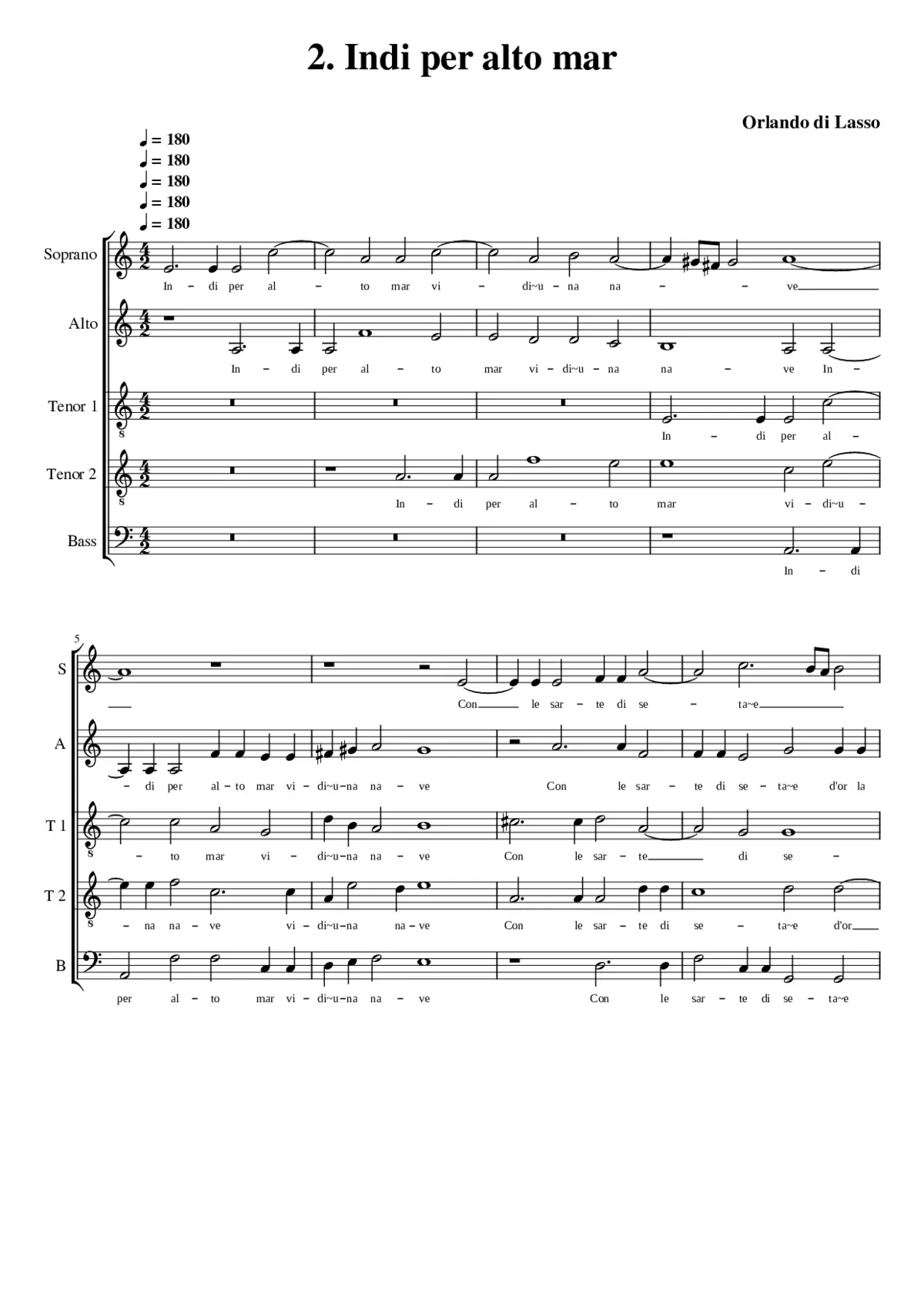 Indi per alto mar - Page 1