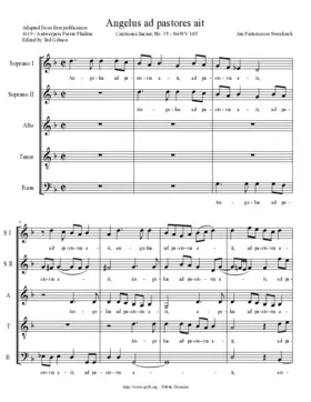 Angelus ad pastores ait