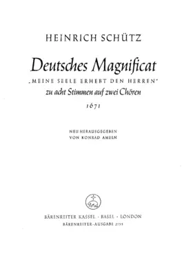 Meine Seele erhebt den Herren