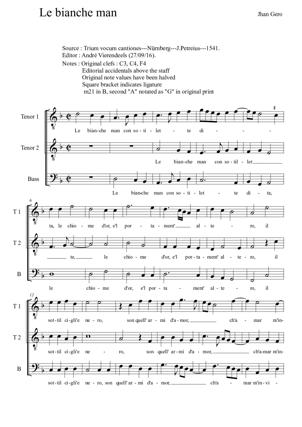 Le bianche man - Page 1