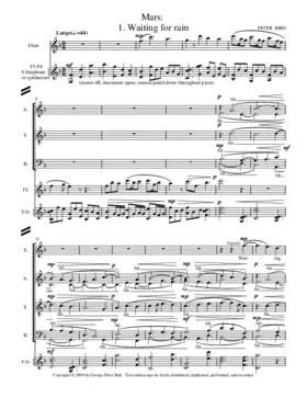 Mars: 1. Waiting for rain, Op. 15, No. 1