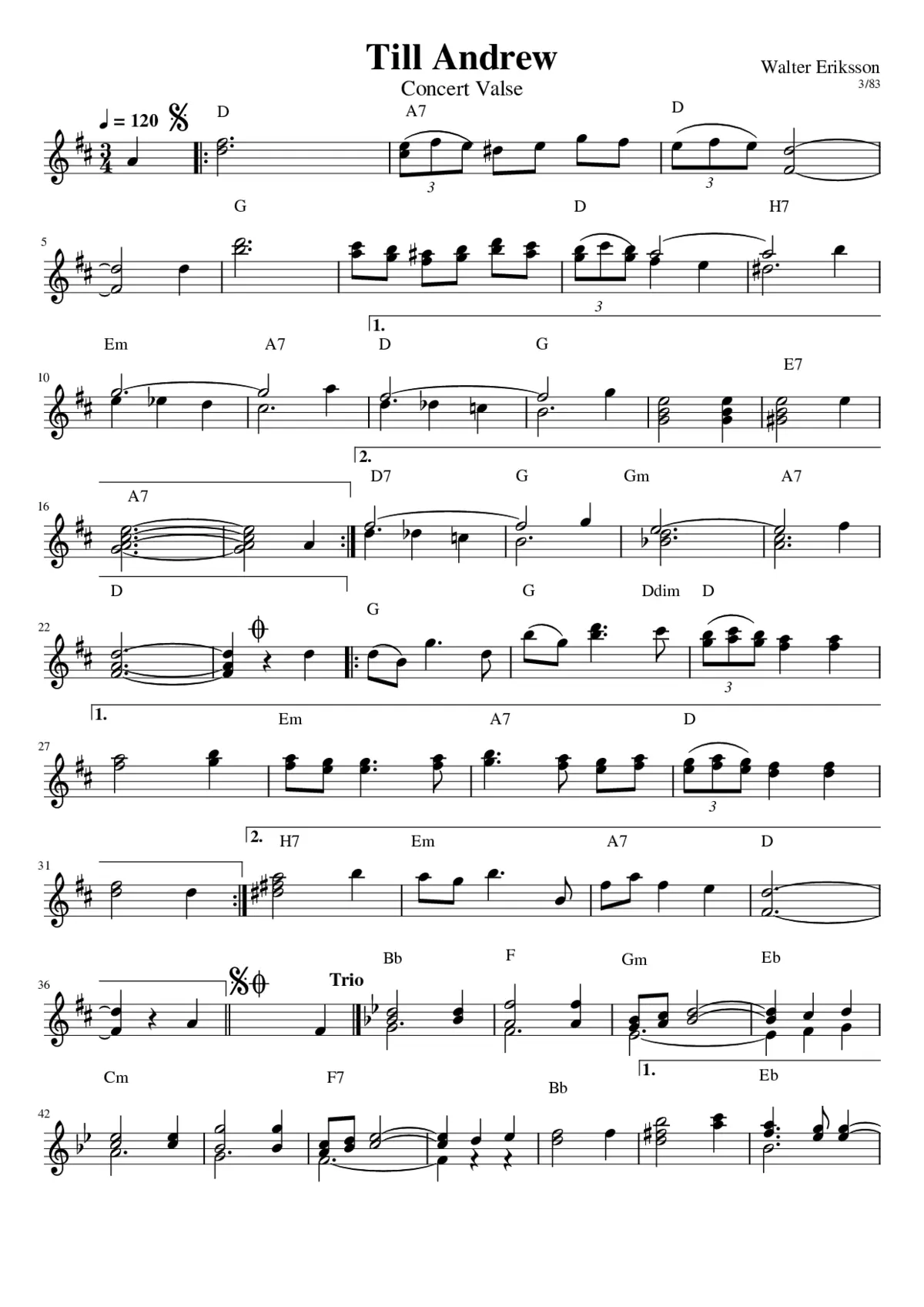 Till Andrew - Page 1