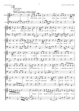 Will you buy a fine dog?