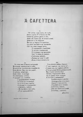 'A cafettera