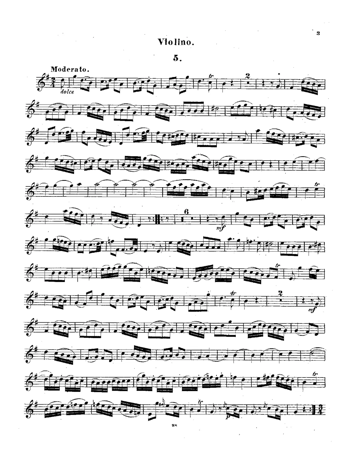 Baryton Trio in G major - Page 1